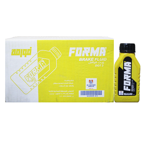 [L-XX-O-00012] Forma Brake Fluid Dot 3 24x0.25L